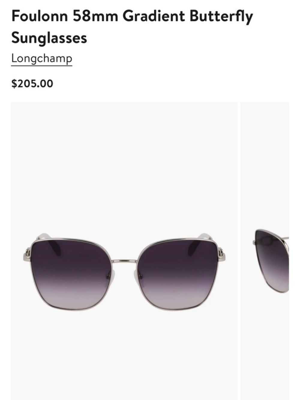 NEW Women’s Longchamp Sunglasses